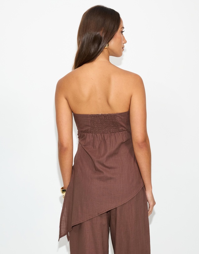 Dazie - Daytona Cotton Strapless Top
