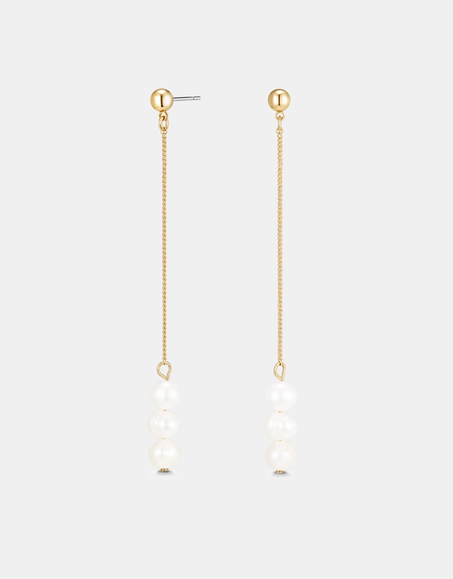 Mestige - Mallorca Drop Earrings - 18K Gold Plated