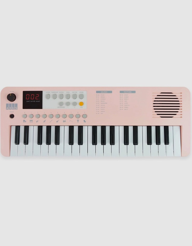 iWorld - Axus Mini Keyboard 37 Key Keyboard - Pink