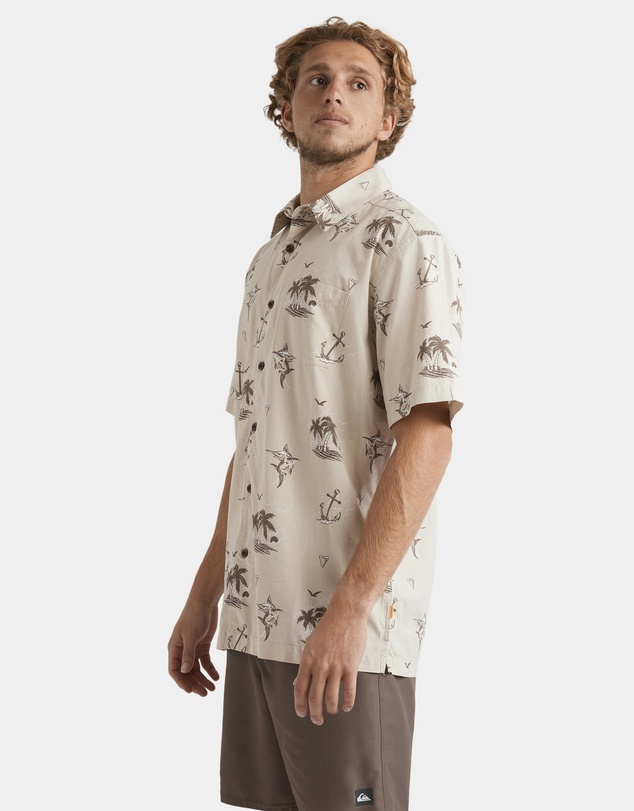 Quiksilver - Mens Horizon Haze Short Sleeve Shirt