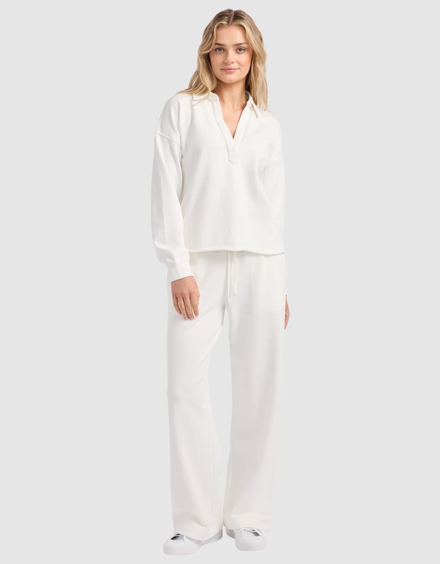 Seafolly - French Terry Polo Popover