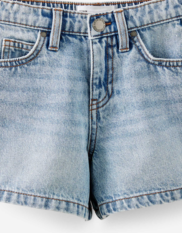 Cotton On Kids - Relaxed Denim Short