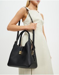 Kate Spade - Deco Pebbled Leather Medium Crossbody Tote