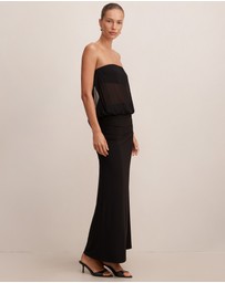 Forever New - Cammy Strapless Back Cowl Dress