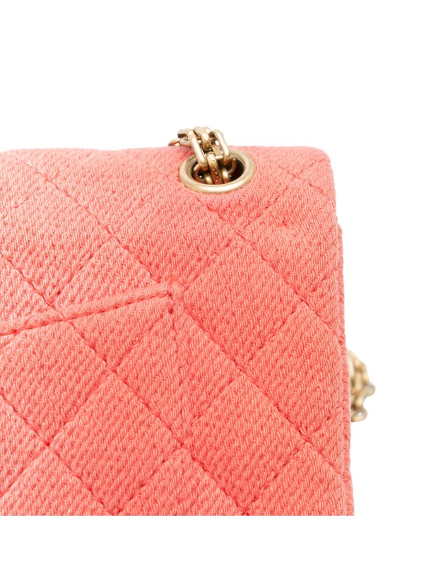 Pre-Loved by Azura Reborn - Pre-Loved Reissue 2.55 Quilted Denim Ombre Double Flap 225