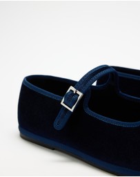 Dazie - Rei Velvet Ballet Flats