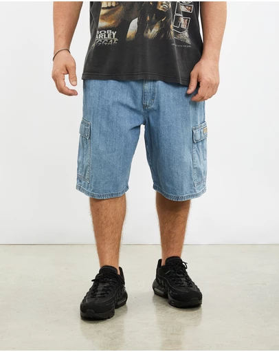 Vintage by The Real Deal - Pre Loved - Vintage Wrangler Denim Cargo Shorts