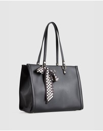 Laura Jones - Scarf Work Tote Bag