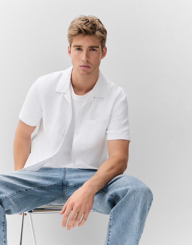 UNISON - Lorne Linen Relaxed Fit Shirt