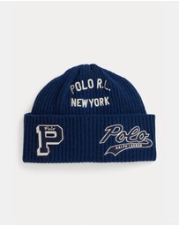 Polo Ralph Lauren - Logo-Patch Wool-Blend Watch Cap