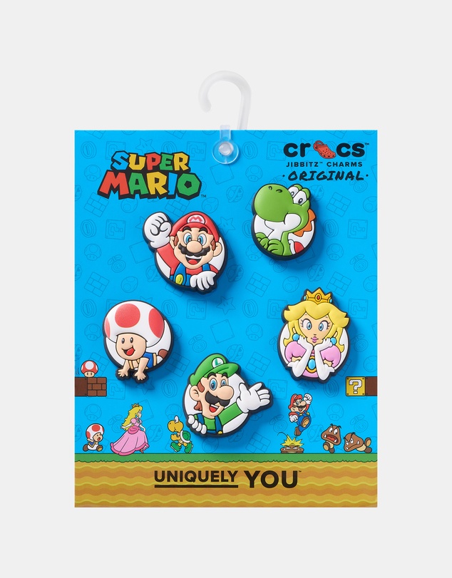 Crocs - 5-Pack Super Mario Core Jibbitz - Kids-Teens