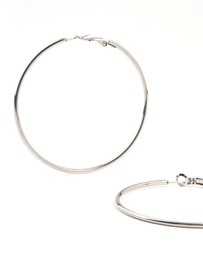 Lovisa - Surgical Steel Classic Hoop Earrings 60MM