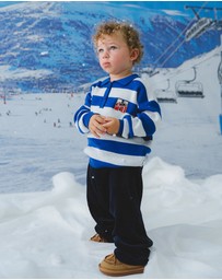 Huxbaby - Slouchy Knit Polo - ICONIC EXCLUSIVE - Babies-Kids