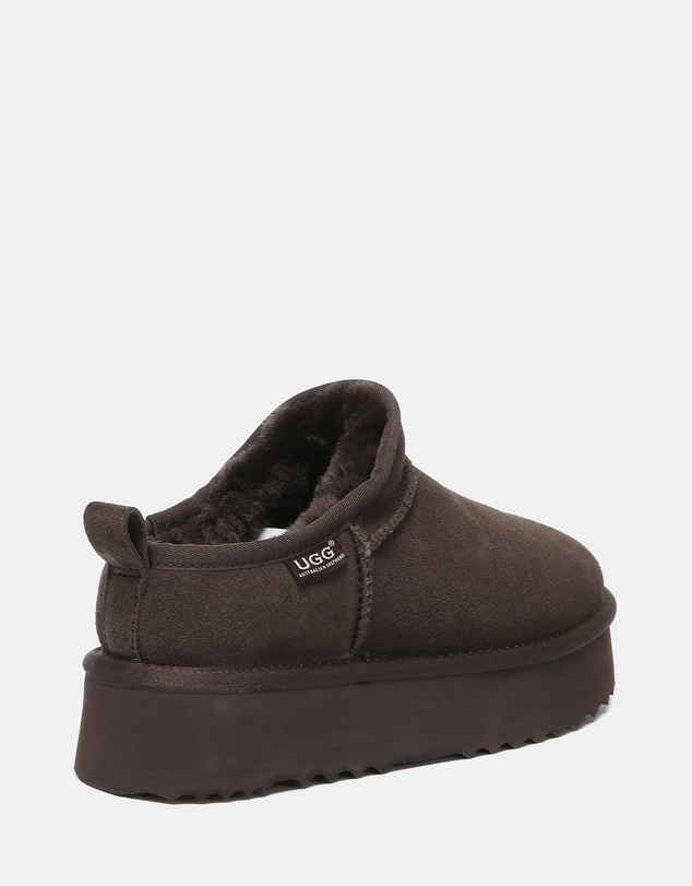EVERAU - Australian Shepherd Ugg Nano Classic Platform Cow Suede Upper UGG Boots
