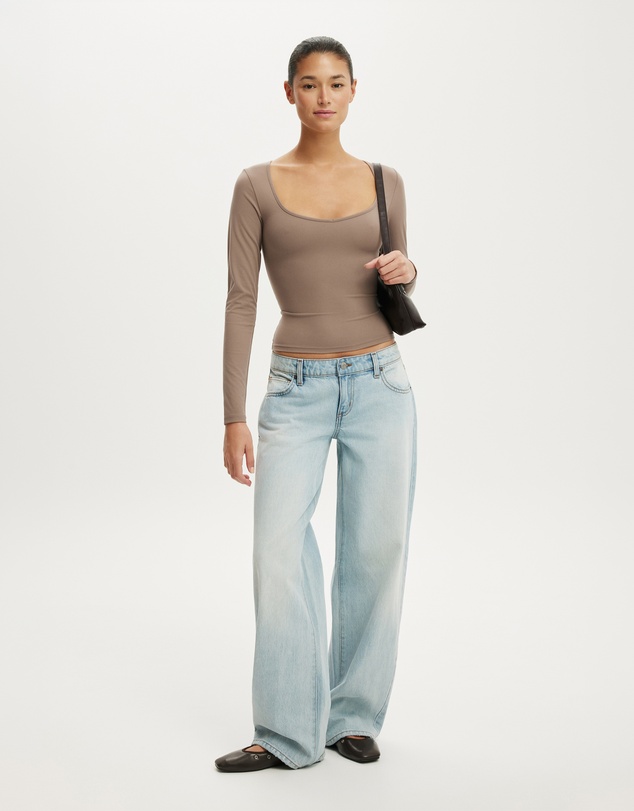 Cotton On - Hold Me LS Top