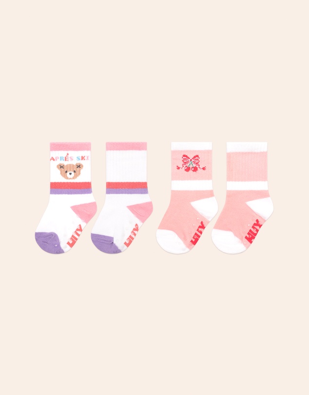 Huxbaby - Hux Apres Ski 2-Pack Socks - ICONIC EXCLUSIVE - Babies