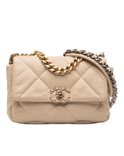 Pre-Loved by Azura Reborn - Pre-Loved Medium Lambskin 19 Flap