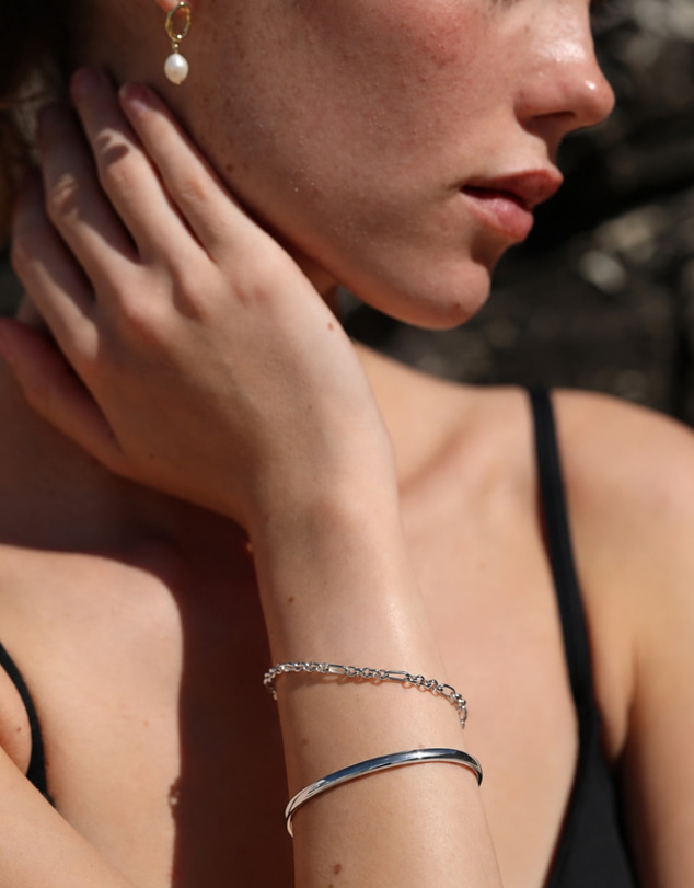 Luna Rae - Sterling Silver - Valentina Cuff