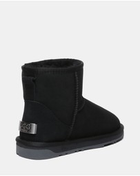 EVERAU - EverAU Ugg Mini Classic Double Faced Sheepskin Upper UGG Boots