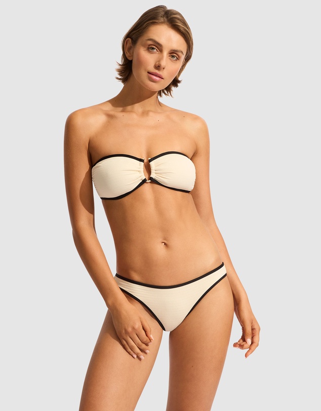 Seafolly - Beach Bound Ring Front Bandeau
