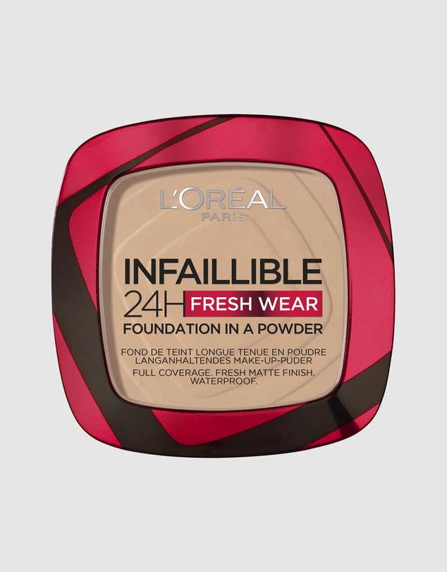 L’Oreal Paris - Infallible 24hr Longwear Lightweight Matte Foundation in a Powder - 130 True Beige