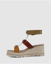 S by Sempre Di - Tropea Wedge Sandals