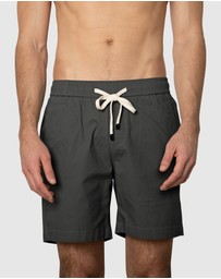 Mosmann - Travis Casual Shorts - Charcoal