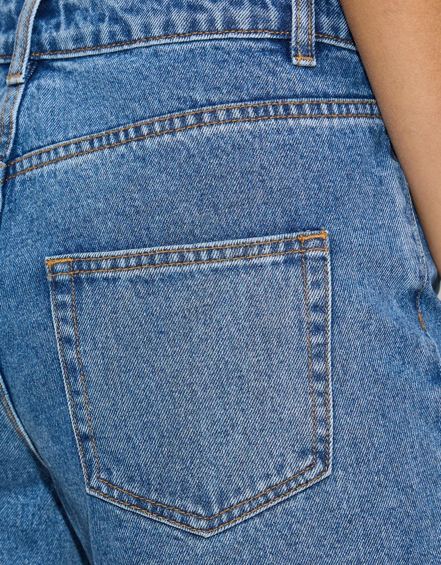 Dazie - El Paso Mid Thigh Denim Shorts