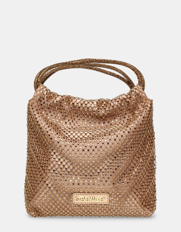 Steve Madden - Bflirty beige clutch