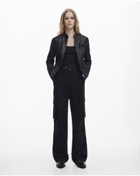 Desigual - Regular biker jacket