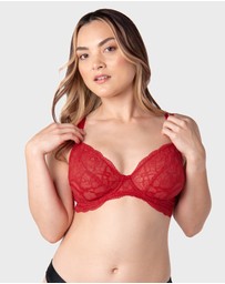 Hotmilk Maternity Lingerie - Heroine Plunge Nursing Bra