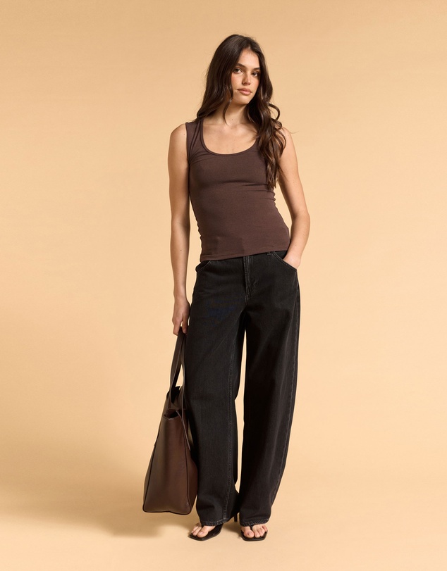 MVN - Soft Scoop Neck Top