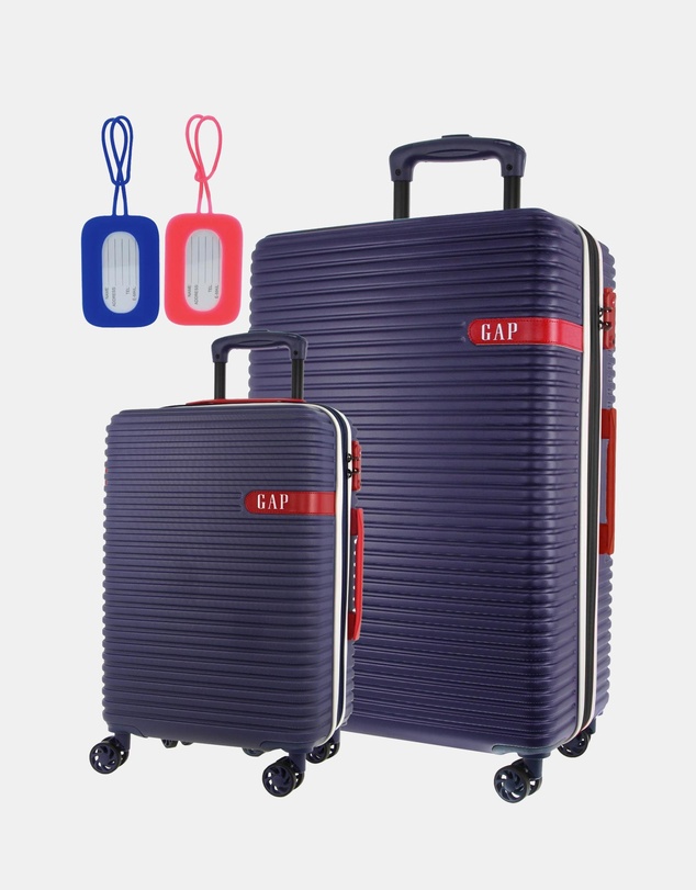 GAP Travel - GAP Varsity Hard Shell Large and Cabin 2-Piece Set + Luggage Tag
