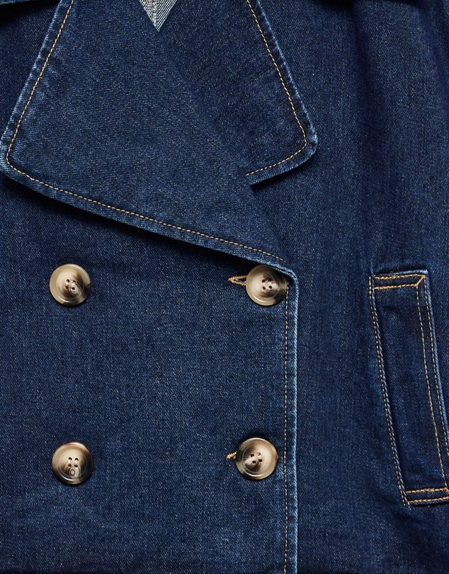 Vero Moda - Lelou Cropped Denim Jacket