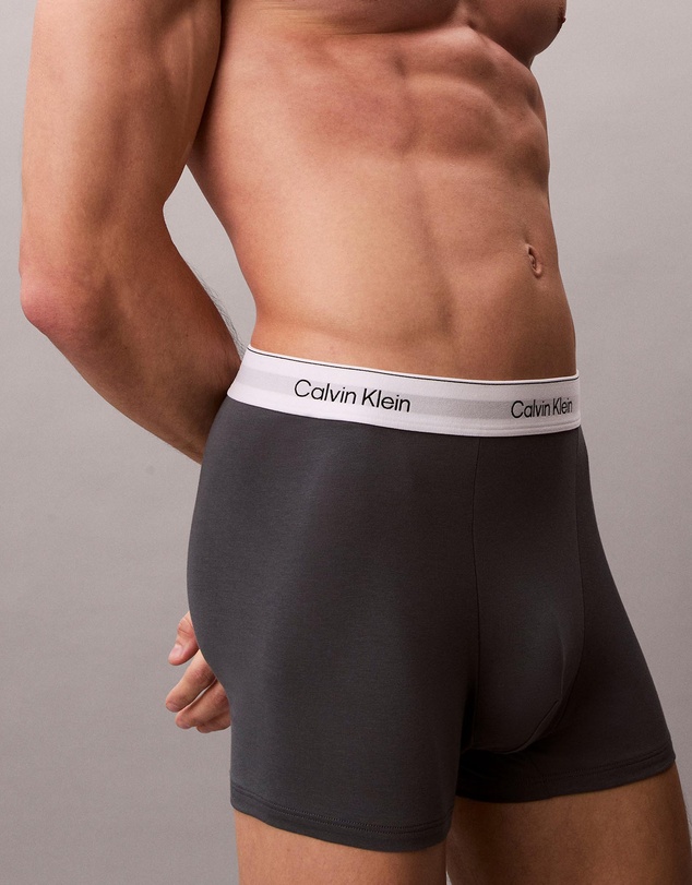 Calvin Klein - 3-Pack Icon Cotton Stretch Relaxed Fit Trunks