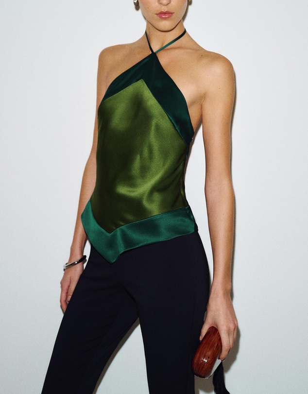 Reformation - Jillian Silk Top
