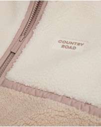 Country Road - Sherpa Zip Through