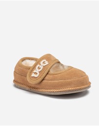 Ozwear Connection Uggs - Ugg Logo Mary Jane Toddler