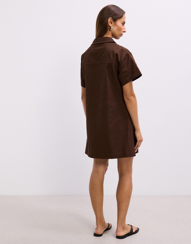The Fated - Gracie Mini Shirt Dress