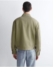 COS - Cotton-Blend Zip-Up Utility Jacket