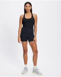 AVE Active - Ribbed Racer Crop Tank