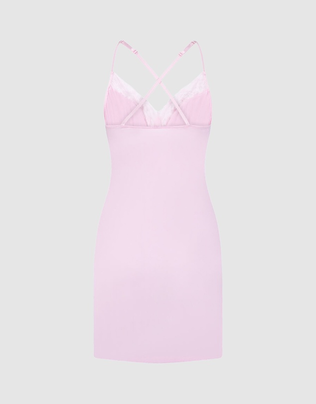 Hunkemoller - Jersey Lace Bow Slipdress