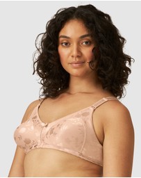 Naturana - Wide Strap Wireless Minimiser Bra