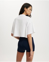 Cotton On Body Active - Cropped Graphic Sporty Tee