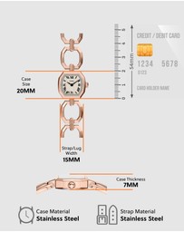 Fossil - Harlow Rose Gold Analogue Watch