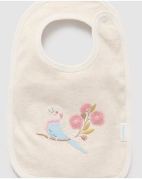 Purebaby - Australiana Zip Growsuit & Reversible Bib Set