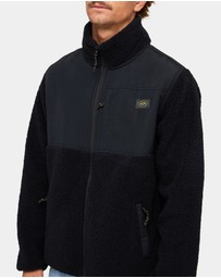 Billabong - Mens Boundary Summit Mock Neck Fleece Top