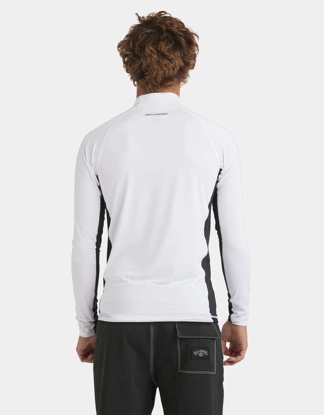 Billabong - Mens Jimmy Contrast Long Sleeve Rash Vest