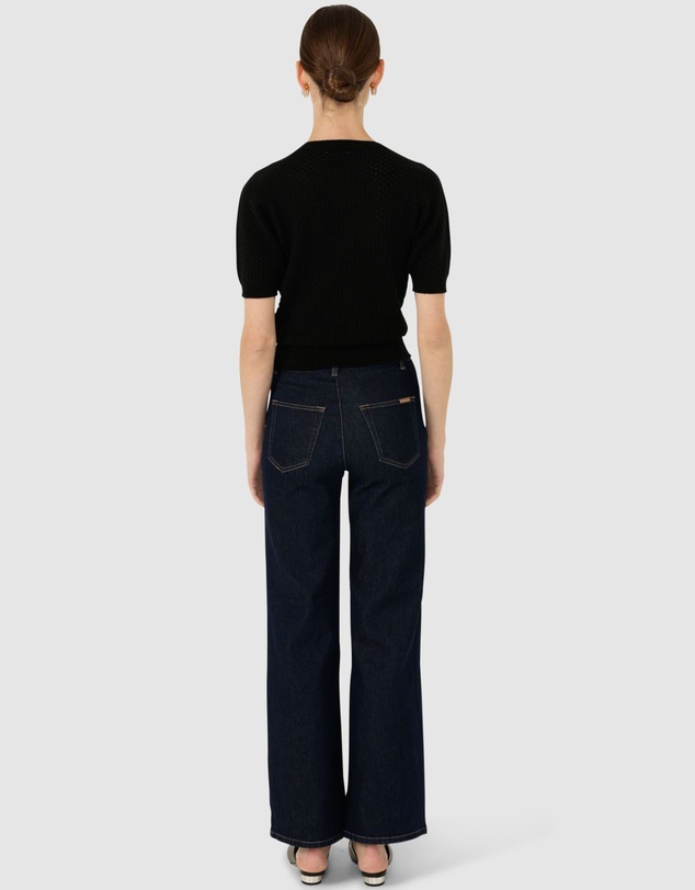 SACHA DRAKE - Henley Knit Top