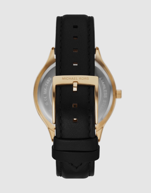Michael Kors - Slim Runway Black Analogue Watch